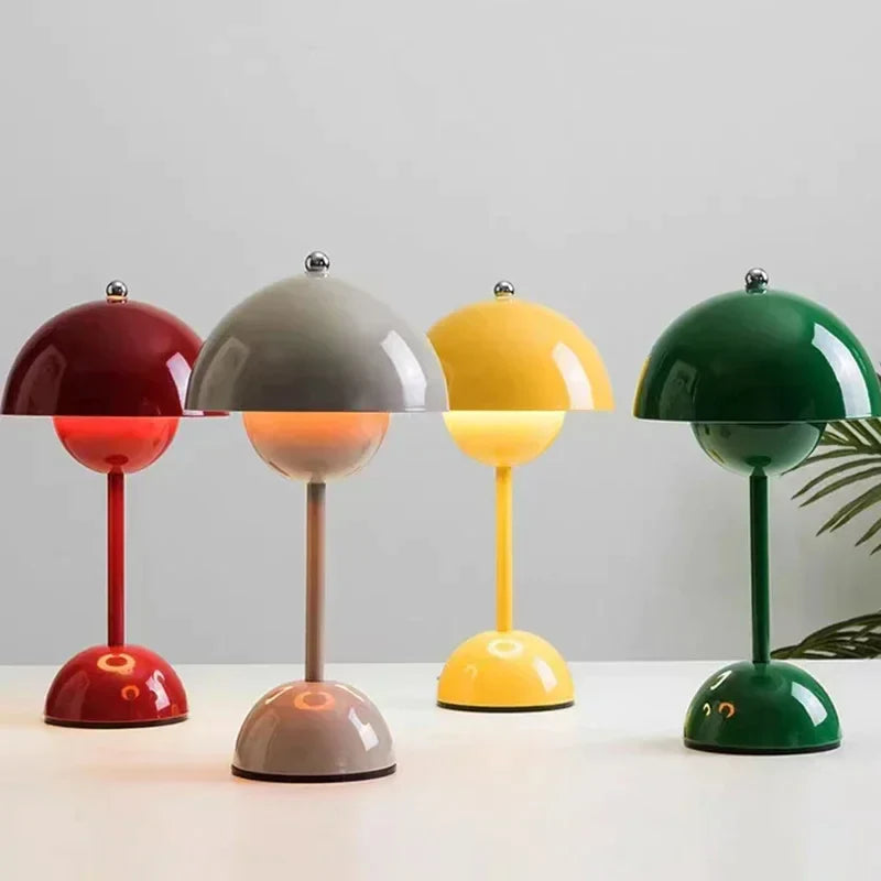 Retro Tischlampe mit nostalgischem Design und moderner Technologie