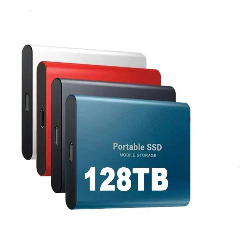 128TB Externe SSD - Superschnell, Kompakt und Langlebig