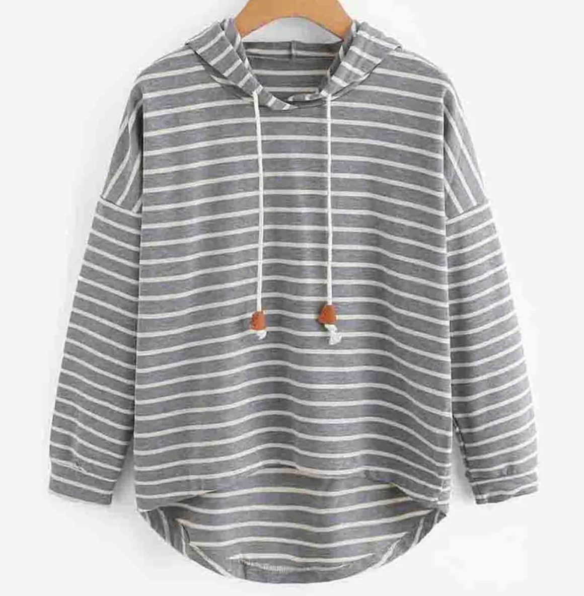 Jeni - Gestreifter Hoodie
