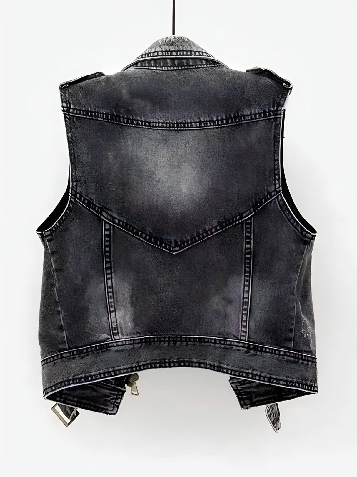 ChicDenim - Elegantes Denim-Gilet für Frauen