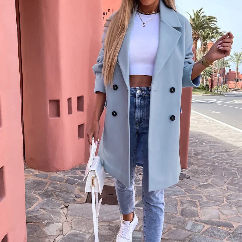 Viviana - Luxus Wollmantel für Damen