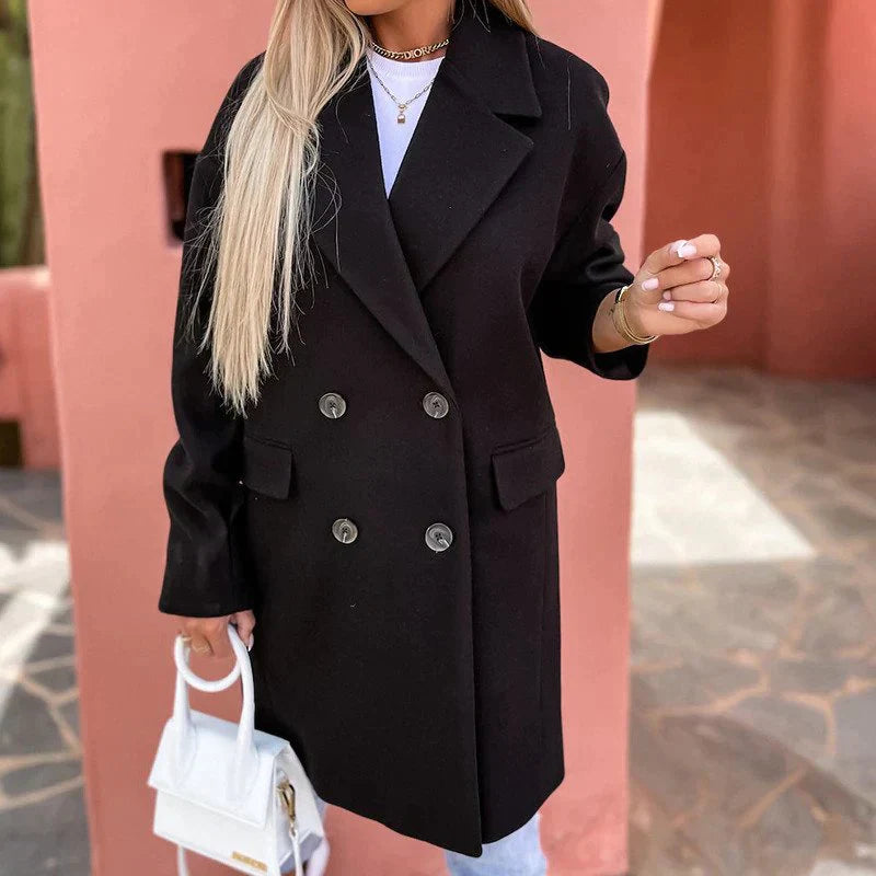 Viviana - Luxus Wollmantel für Damen