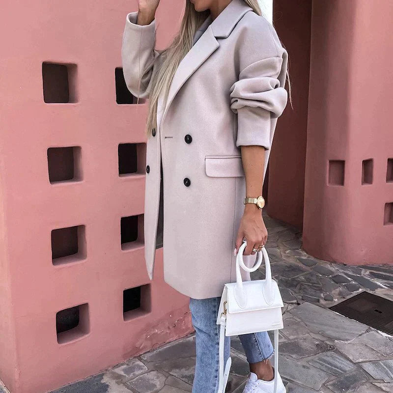 Viviana - Luxus Wollmantel für Damen