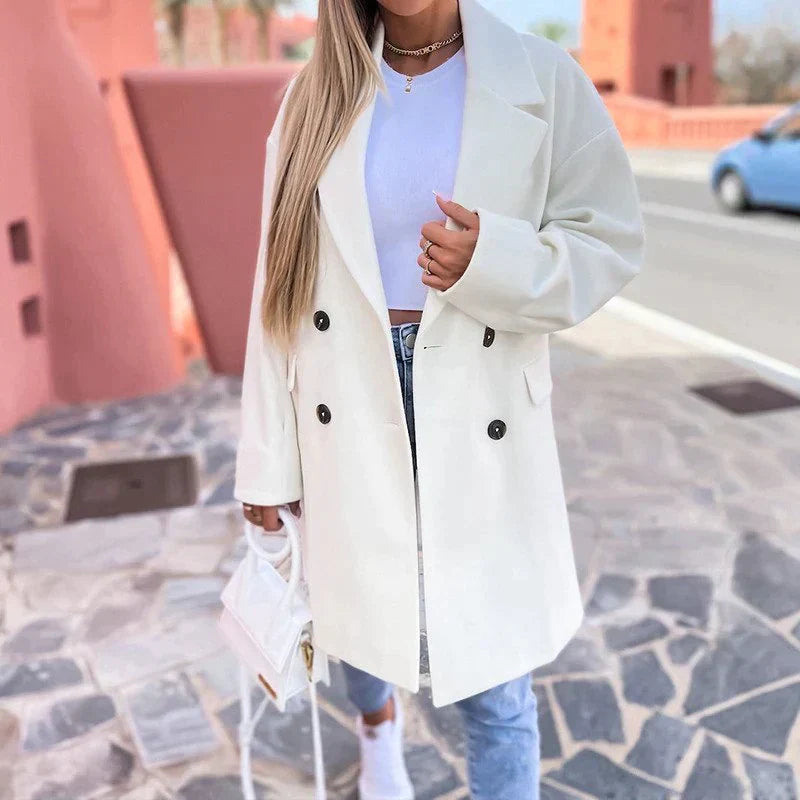 Viviana - Luxus Wollmantel für Damen