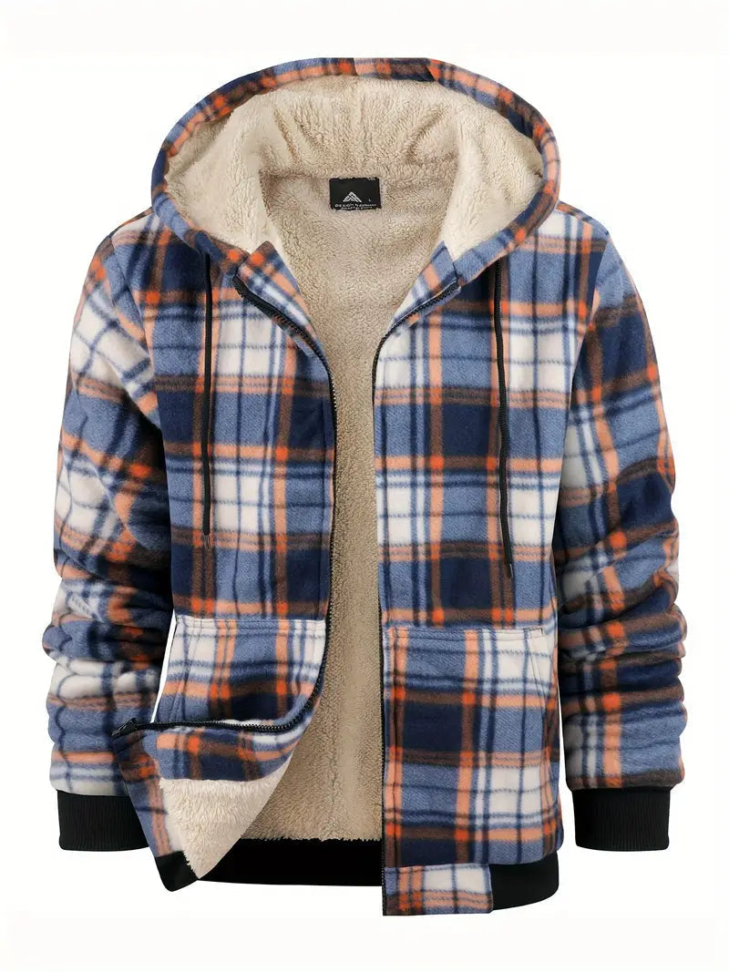 PolarFleece - Herren Winterjacke mit warmem Fleece-Futter