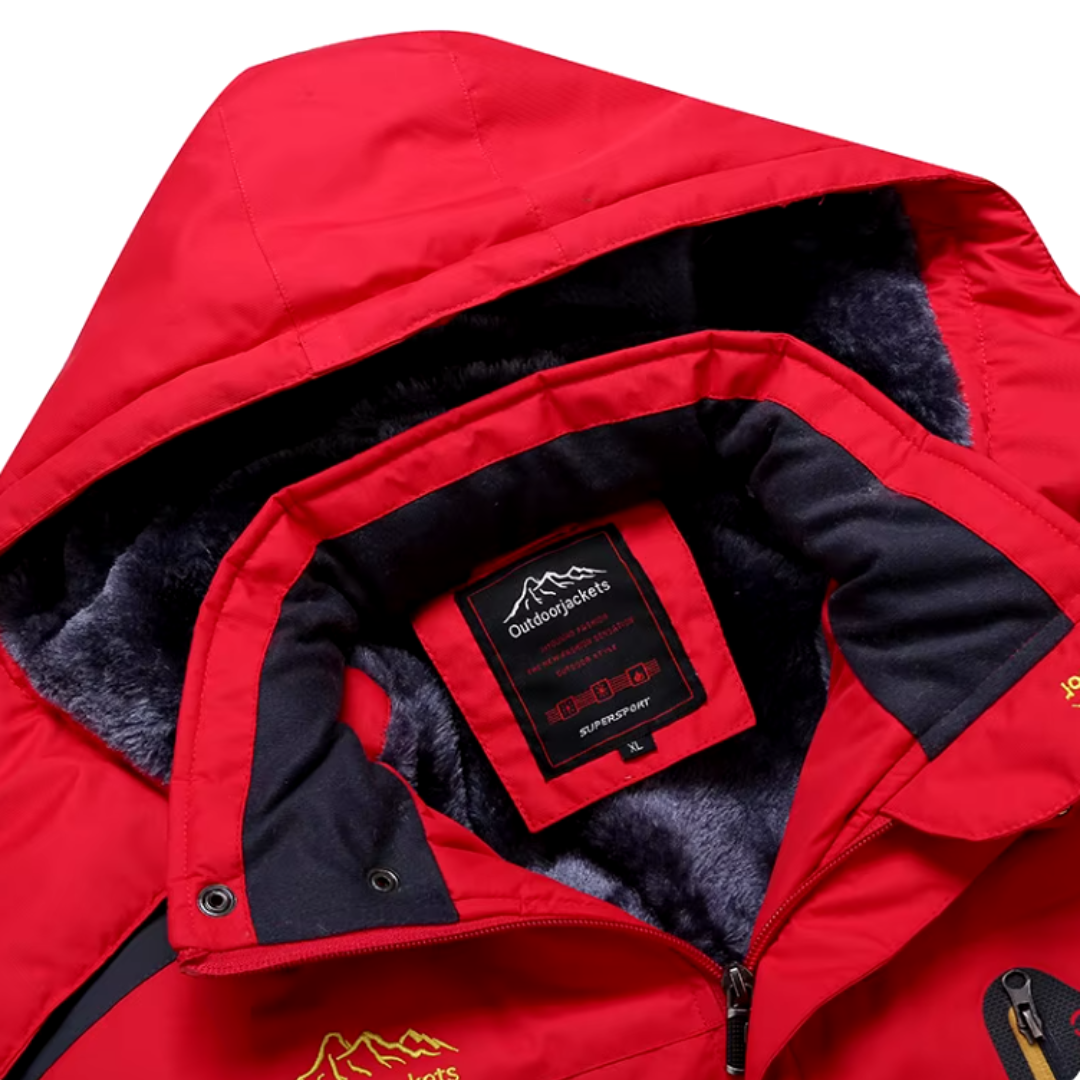 ArcticFleece - Warme Fleece-Winterjacke für Männer mit luxuriöser Kunstfell-Fütterung