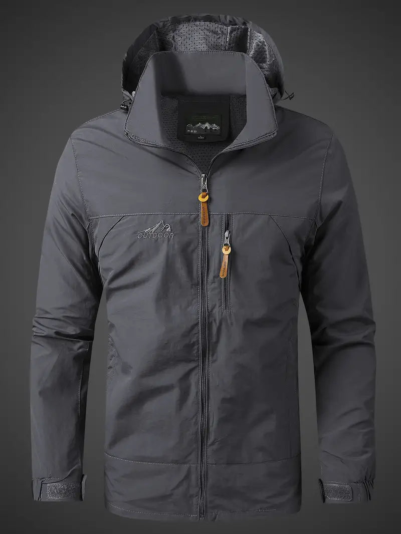 TerraGuard - Herren wasserdichte und winddichte Outdoor-Jacke