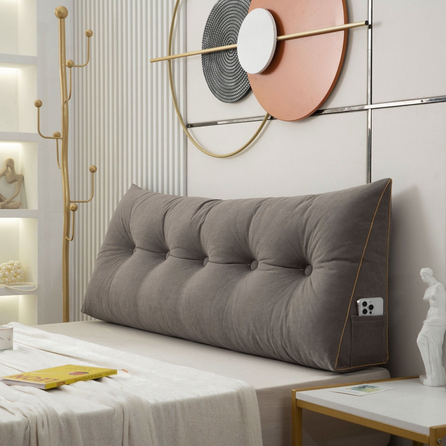 Ergonomisches Luxus-Keilkissen für Rückenunterstützung