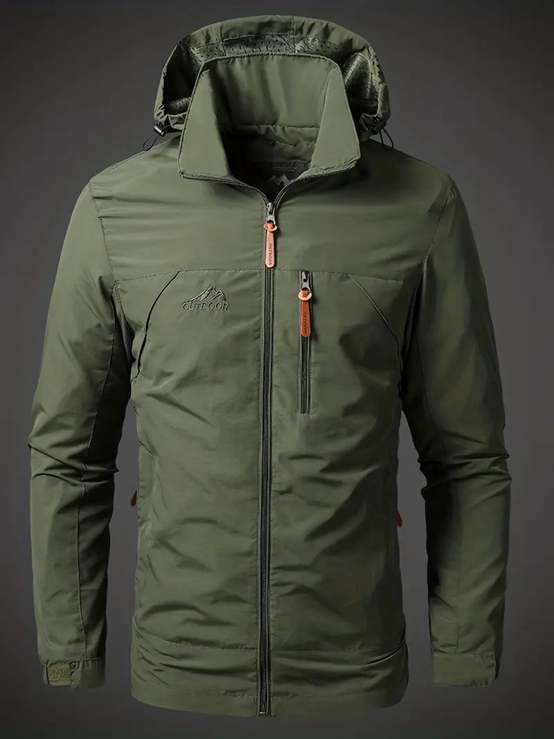 TerraGuard - Herren wasserdichte und winddichte Outdoor-Jacke