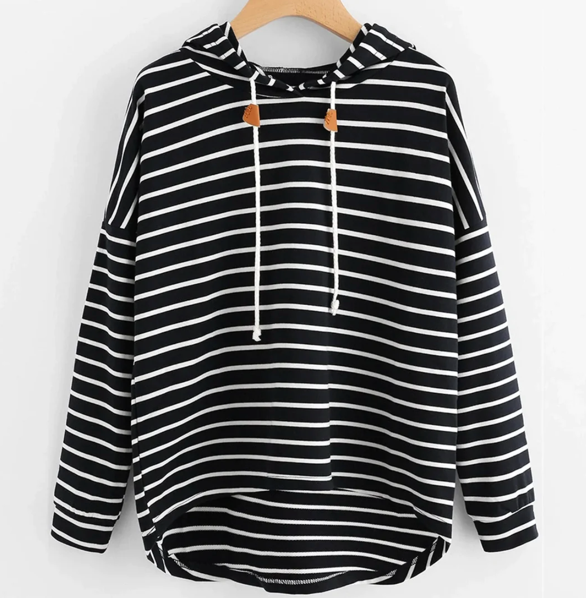 Jeni - Gestreifter Hoodie