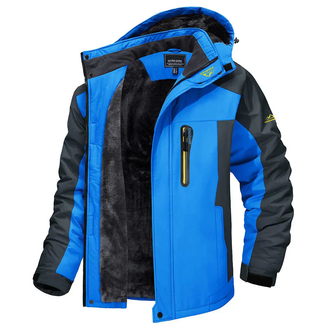 ArcticFleece - Warme Fleece-Winterjacke für Männer mit luxuriöser Kunstfell-Fütterung