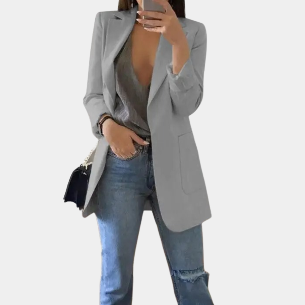 BlossomChic - Lässiger Blazer für Frauen