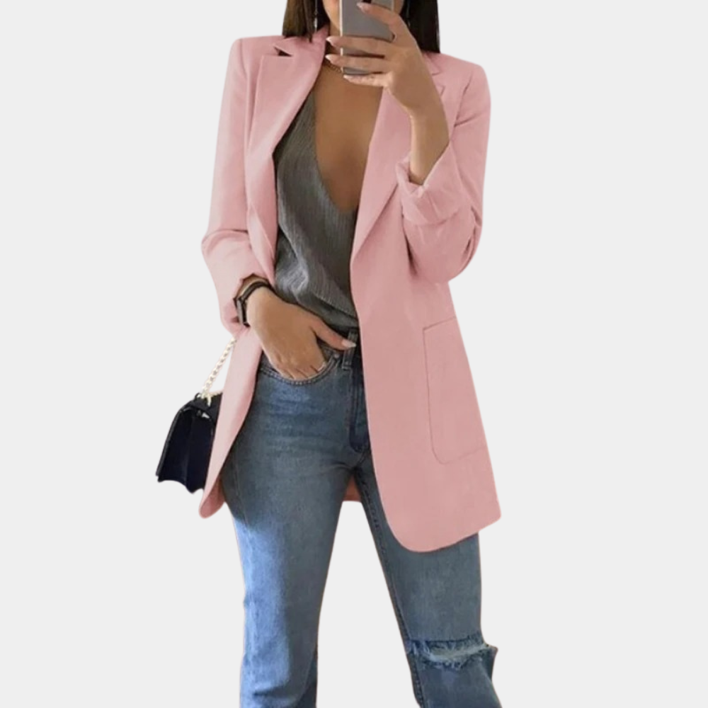 BlossomChic - Lässiger Blazer für Frauen