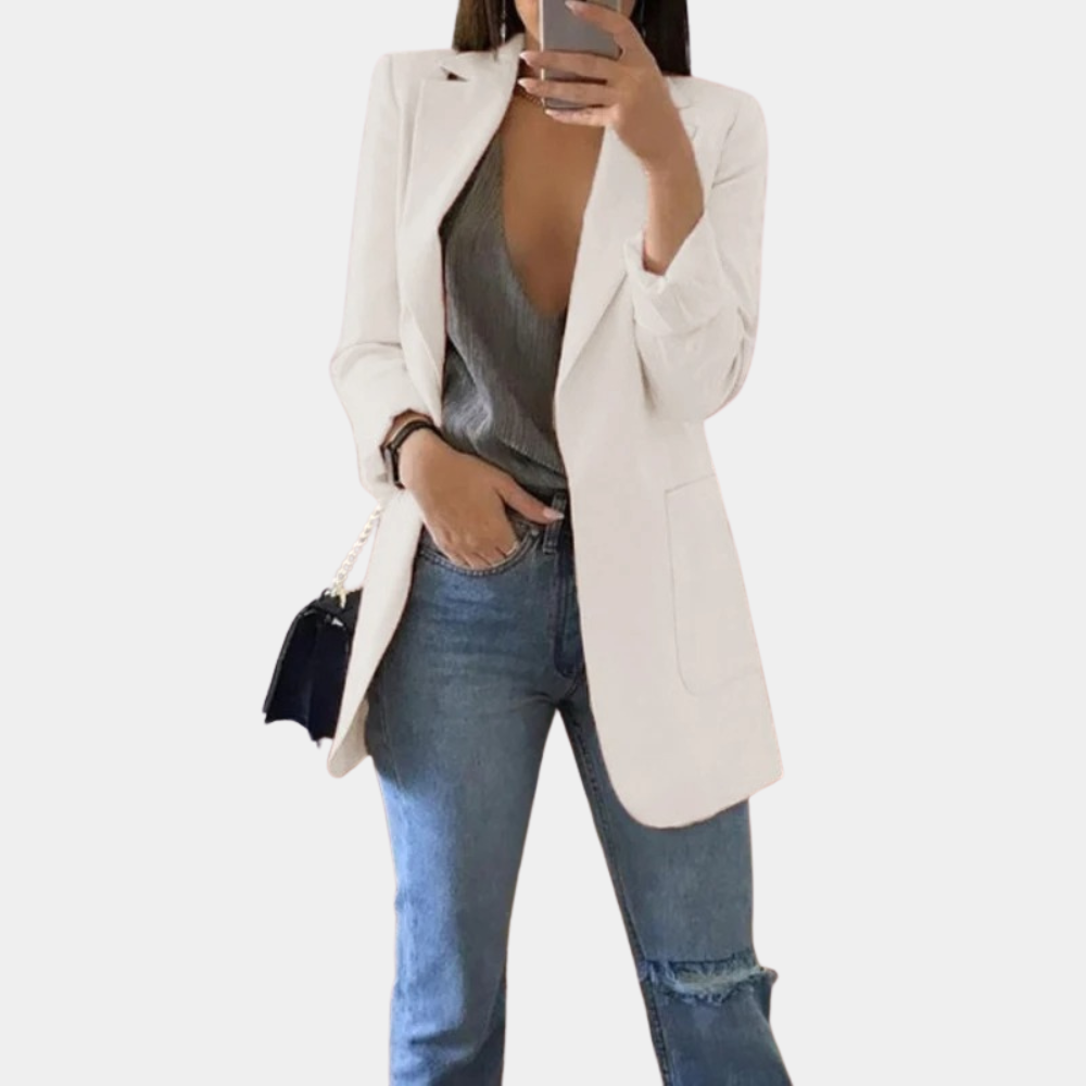 BlossomChic - Lässiger Blazer für Frauen