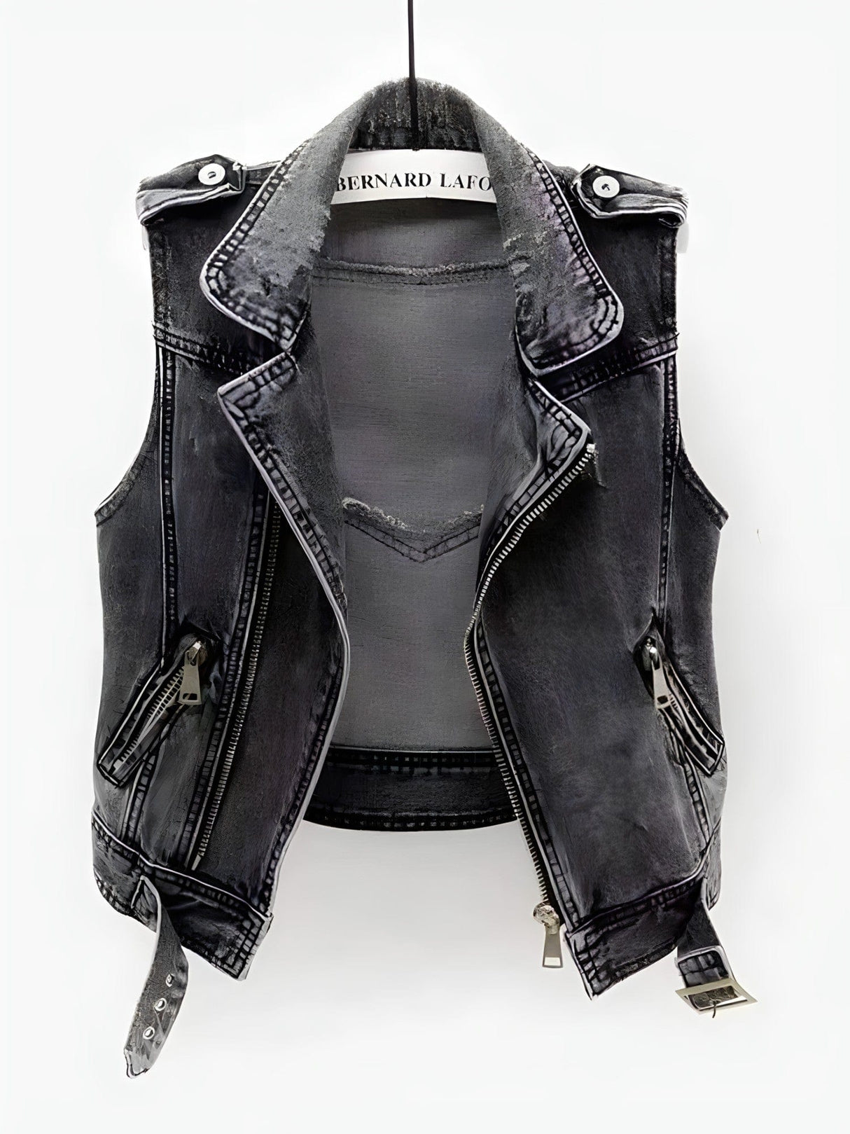 ChicDenim - Elegantes Denim-Gilet für Frauen