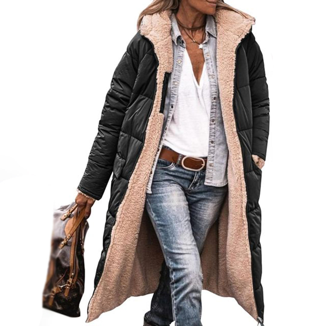 Alara - Lange und elegante Winterjacke für Frauen