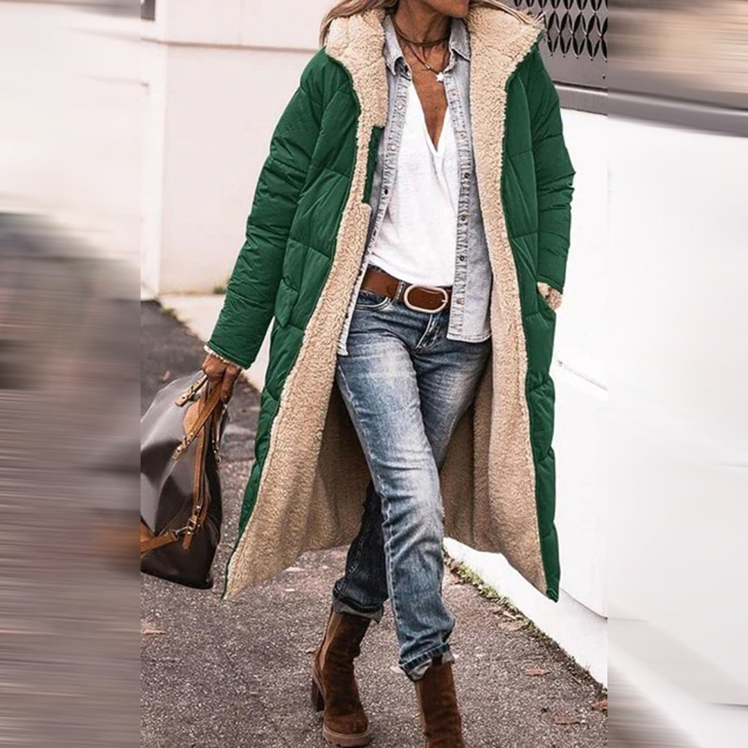 Alara - Lange und elegante Winterjacke für Frauen