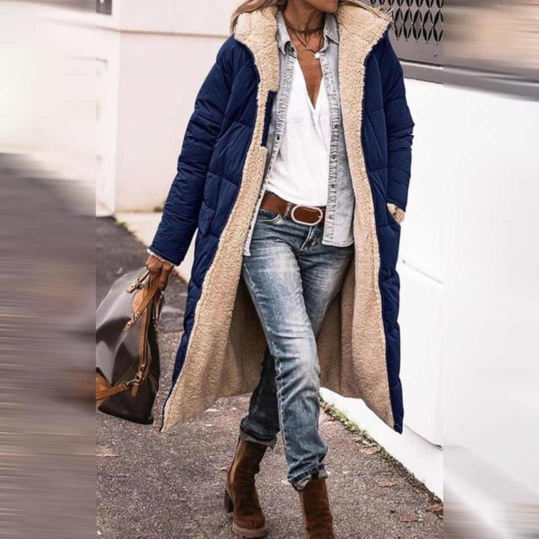 Alara - Lange und elegante Winterjacke für Frauen