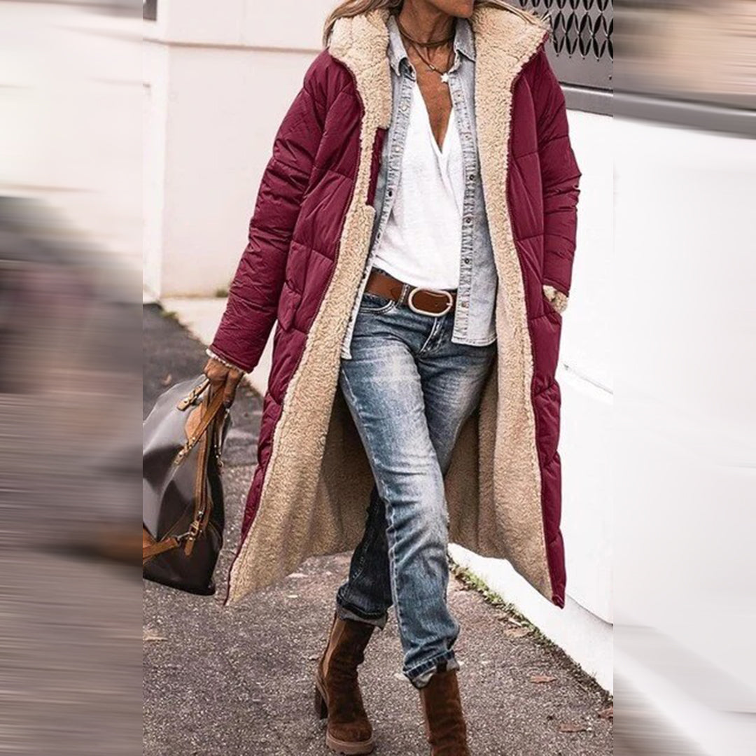 Alara - Lange und elegante Winterjacke für Frauen
