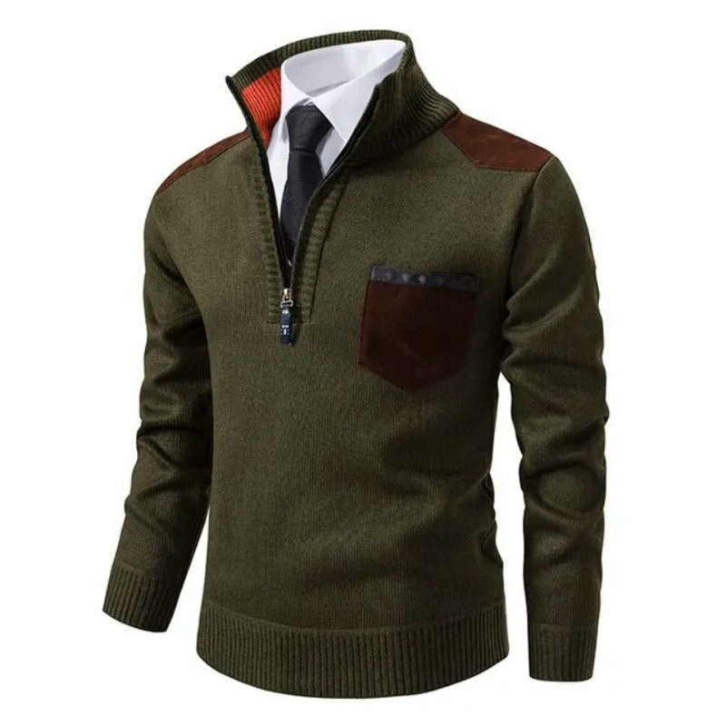 Lucas - Eleganter und warmer Kaschmirpullover für Herren