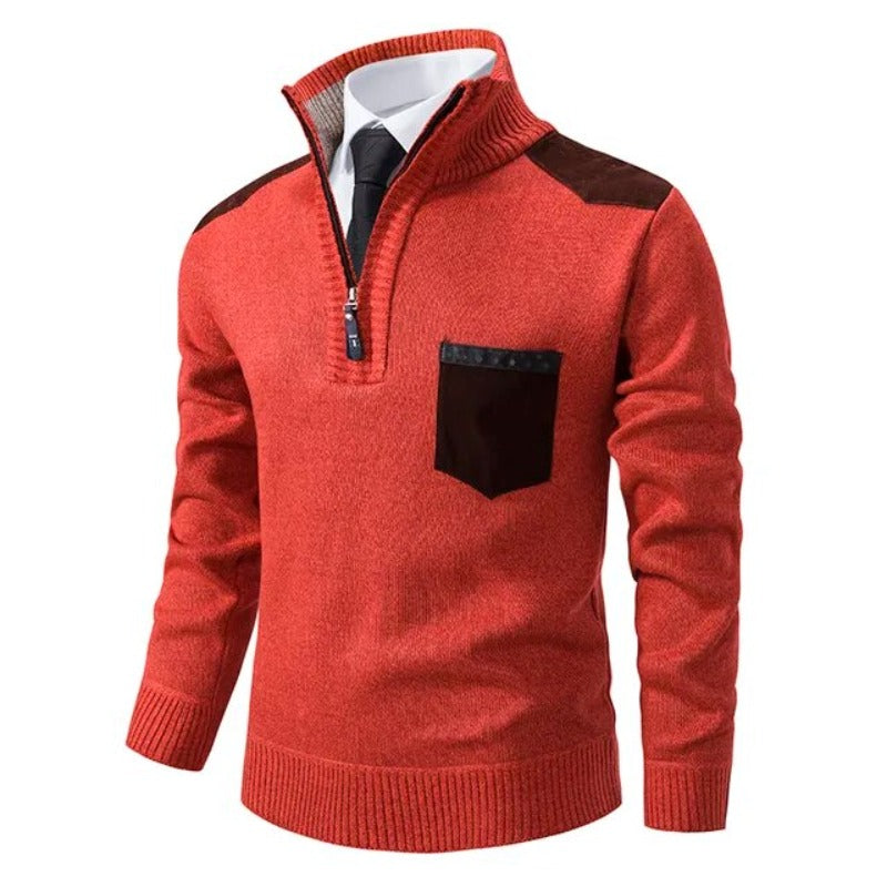 Lucas - Eleganter und warmer Kaschmirpullover für Herren