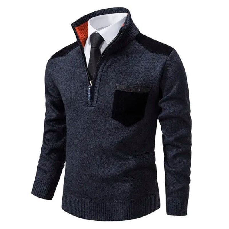 Lucas - Eleganter und warmer Kaschmirpullover für Herren