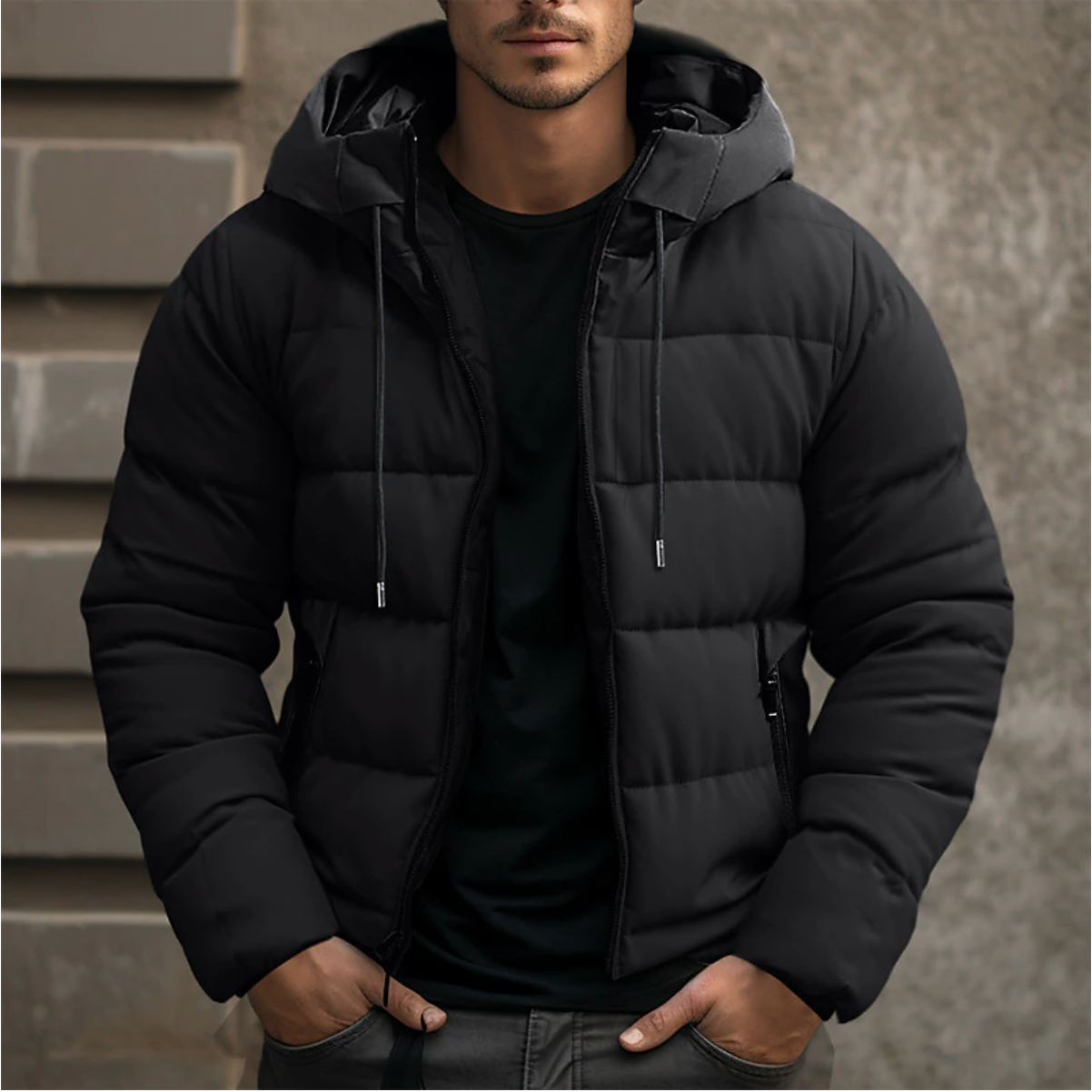 PeakProof - Herren Schutz- und warme Winterjacke