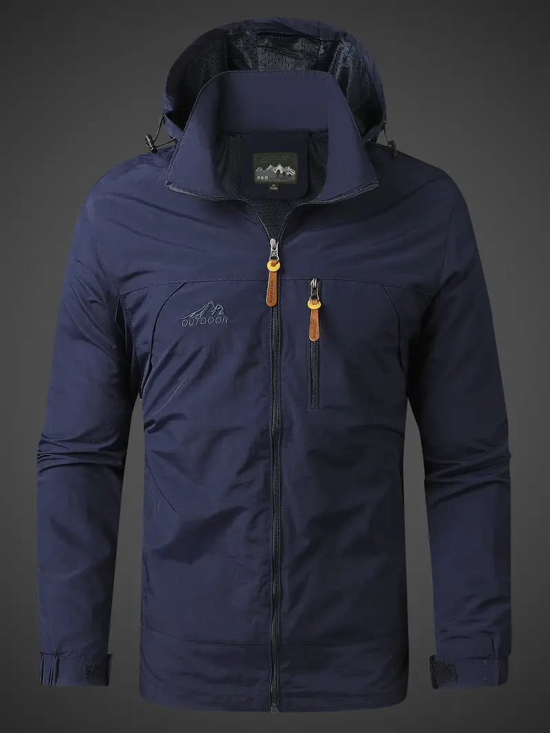 TerraGuard - Herren wasserdichte und winddichte Outdoor-Jacke