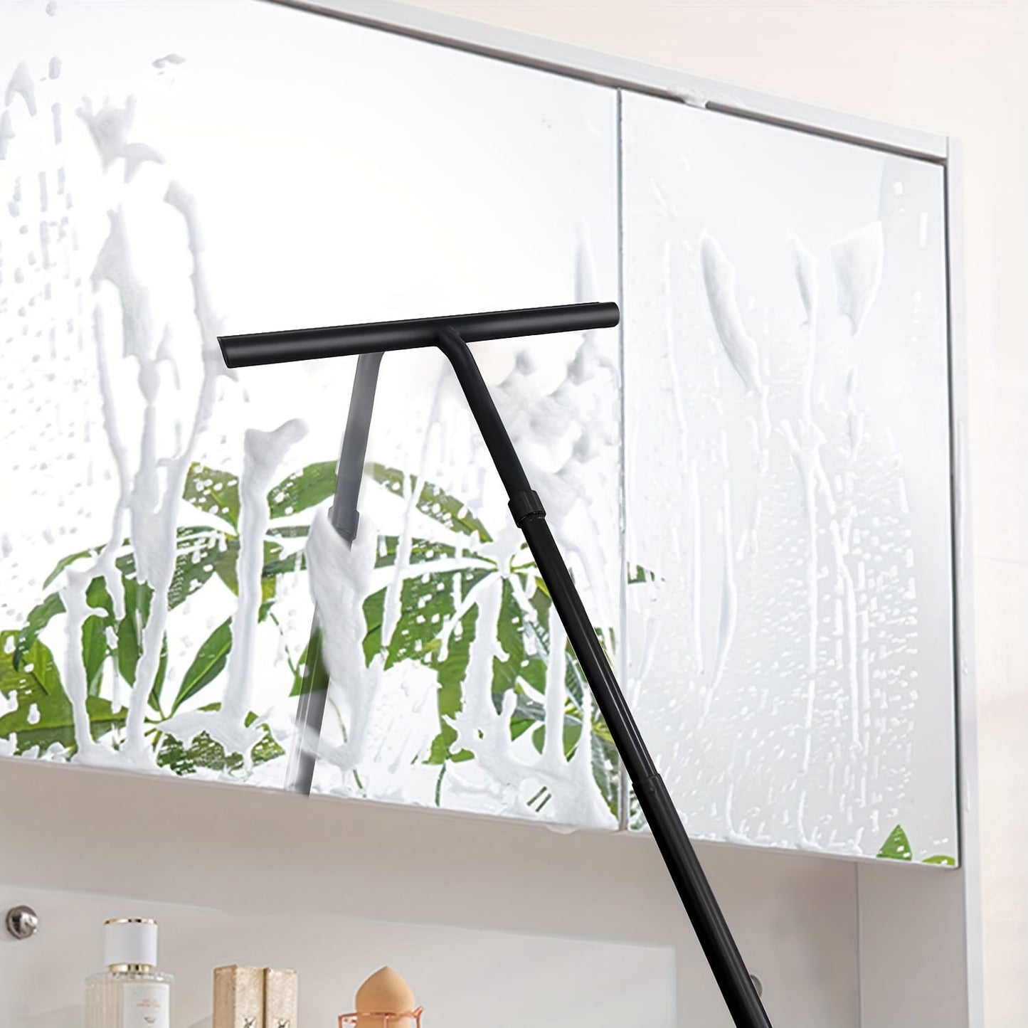 Teleskopischer Duschabzieher | Effizient und Streifenfrei Reinigen