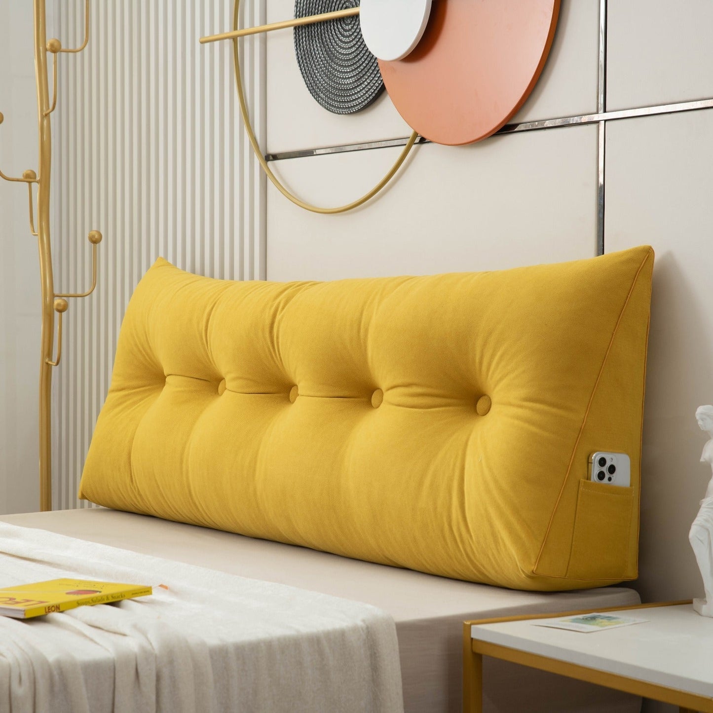 Ergonomisches Luxus-Keilkissen für Rückenunterstützung