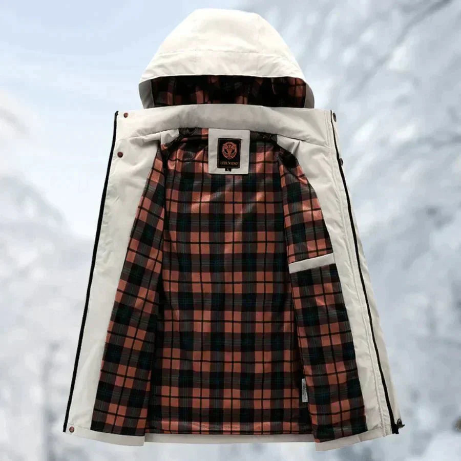 AlpineGuard - Warme und wasserdichte Skijacke für Männer