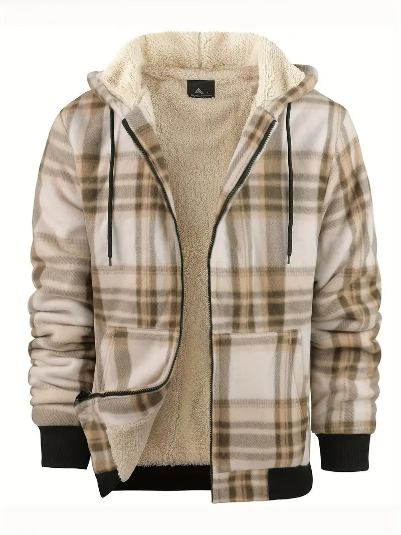 PolarFleece - Herren Winterjacke mit warmem Fleece-Futter