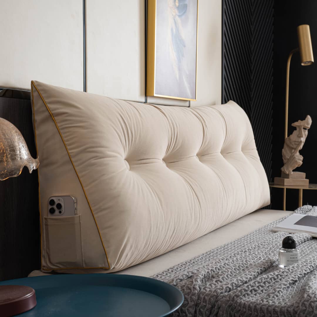 Ergonomisches Luxus-Keilkissen für Rückenunterstützung