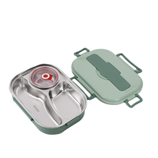 Thermische Edelstahl Lunchbox – Warmhaltend & Auslaufsicher
