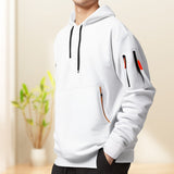 ActiveEase - Stilvolle Herren Hoodie mit halbem Reißverschluss