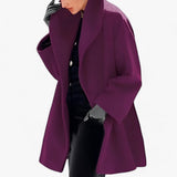ArcticGrace - Damen Woll-Trenchcoat